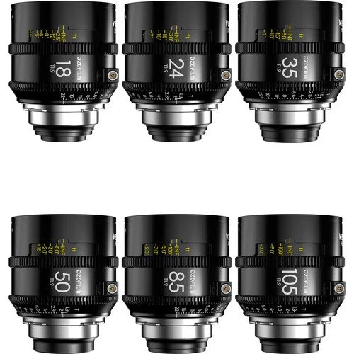 DZOFilm VESPID 2 T1.9  6-Lens Kit (PL Mount) FF