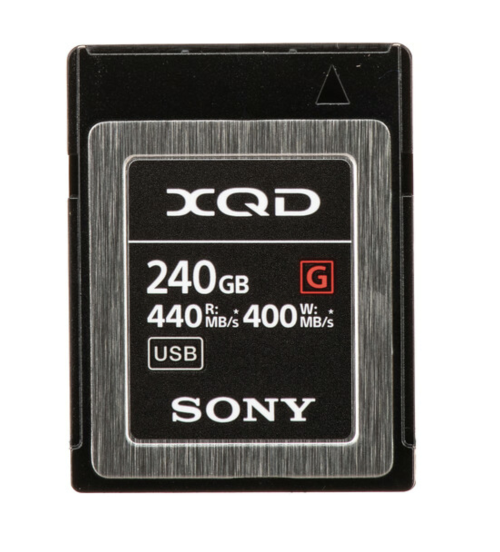 Sony 240GB G Series XQD Memory Card