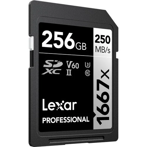 SD 256GB Professional 1667x UHS-II SDXC Memory Card